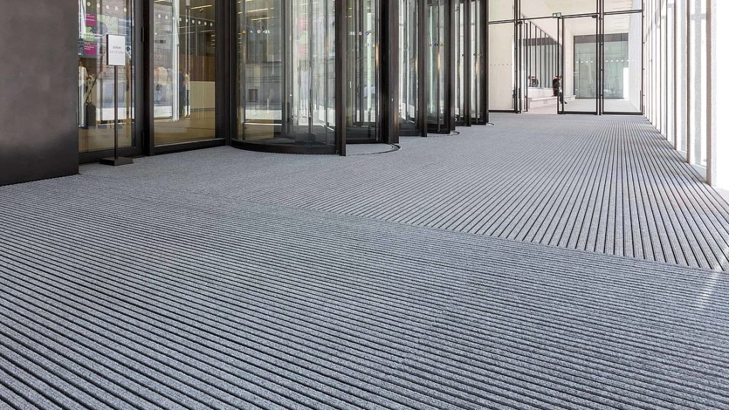 Commercial entrance mats