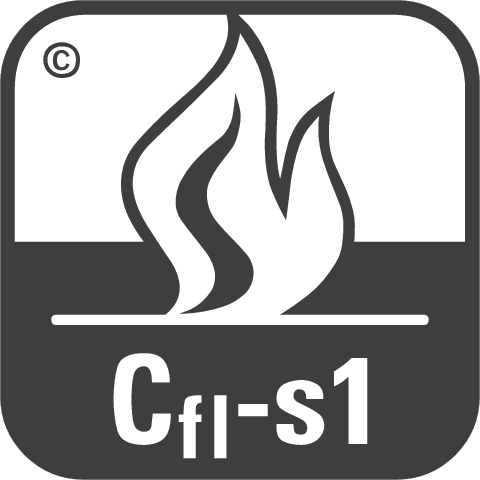 Brandgedrag (EN13501-1): Cfl-s1